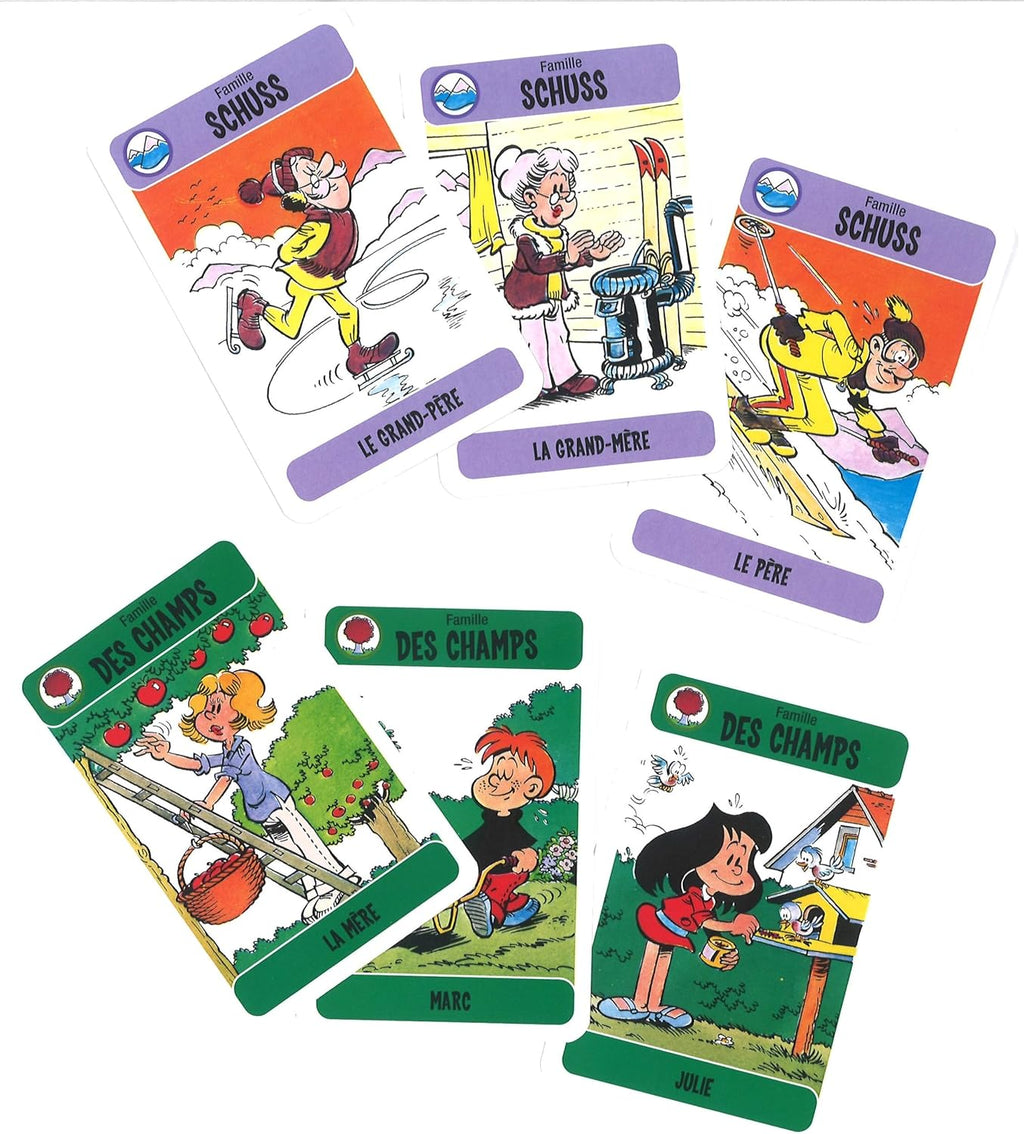 Jeu de 7 familles Marc et Julie - L'indémodable