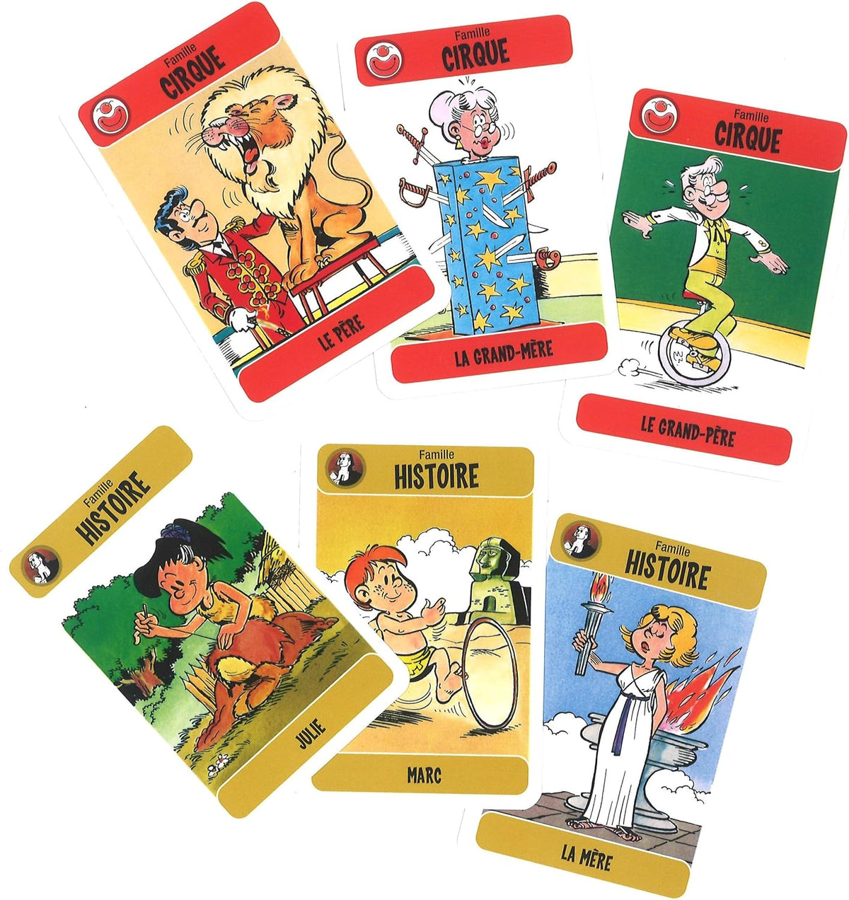 Jeu de 7 familles Marc et Julie - L'indémodable