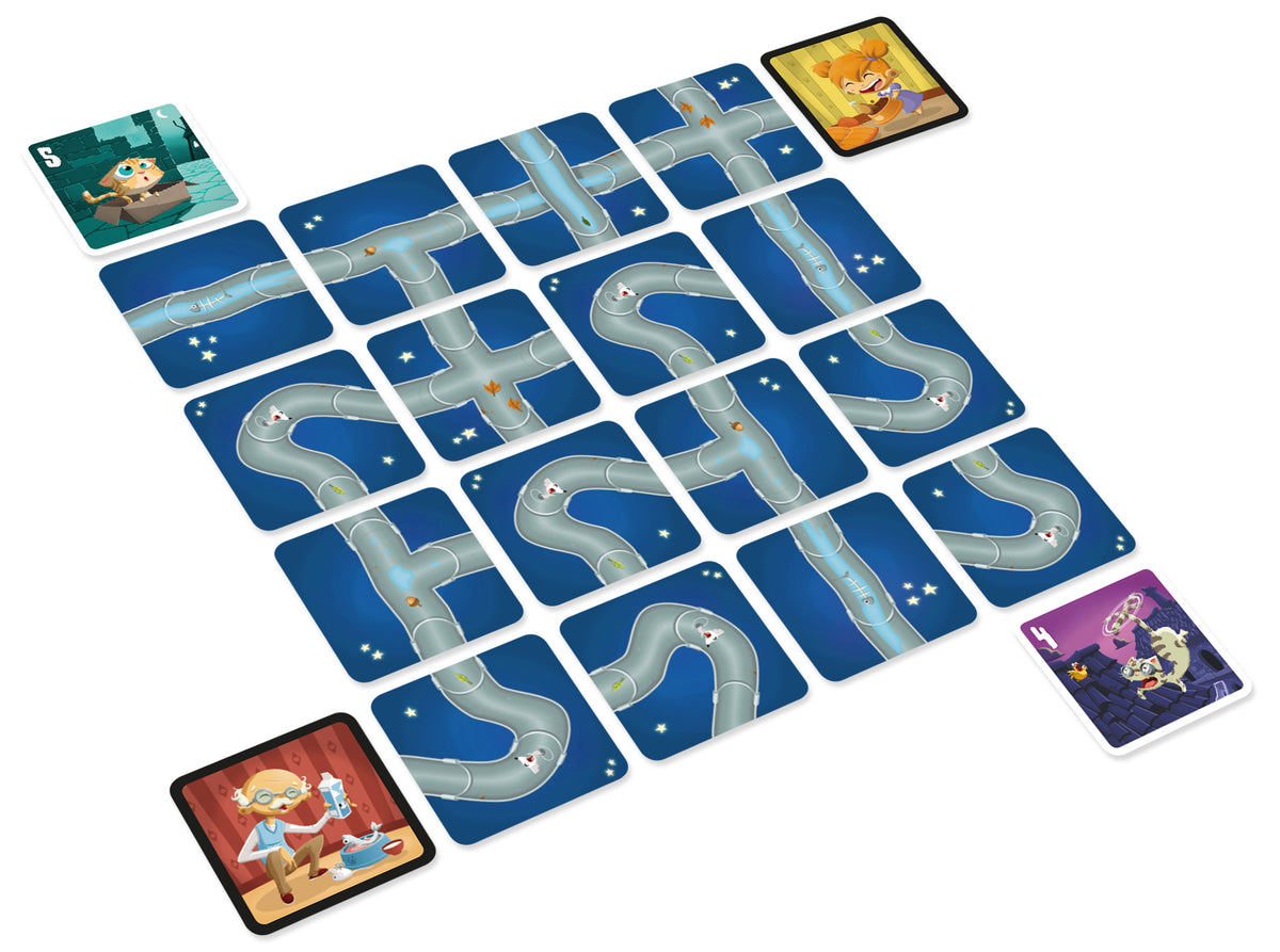 Chabyrinthe – Le jeu de logique où les chats trouvent leur foyer
