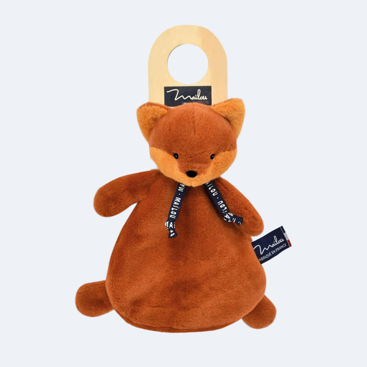 Doudou renard Made in France 