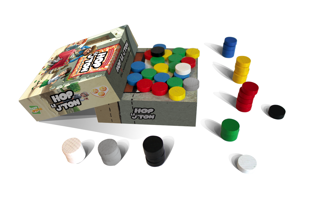 Hop le J'ton - Made in France - Jeux Opla