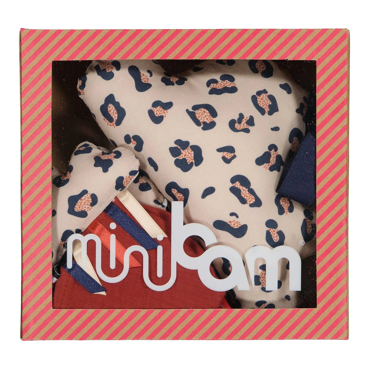 Coffret Naissance: Doudou lange et Boîte à Musique Made in France