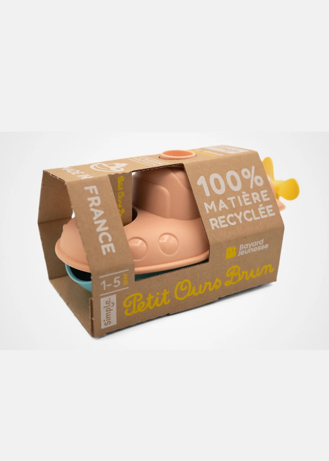Le Sous-marin Bateau 2 en 1 de Petit Ours Brun - Made in France