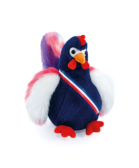 Paulo le Coq - peluche fabriquée en France