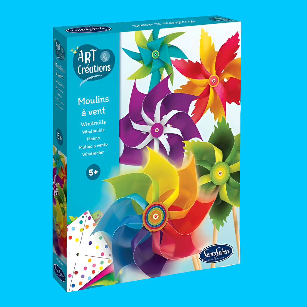 Le kit origami Moulins à vent - Made in France