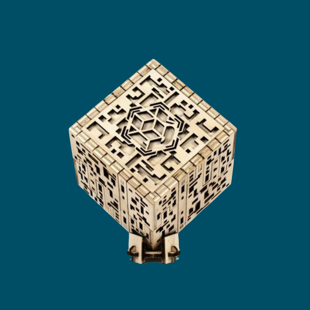 Kit Silver City – Boîte à énigme futuriste à assembler