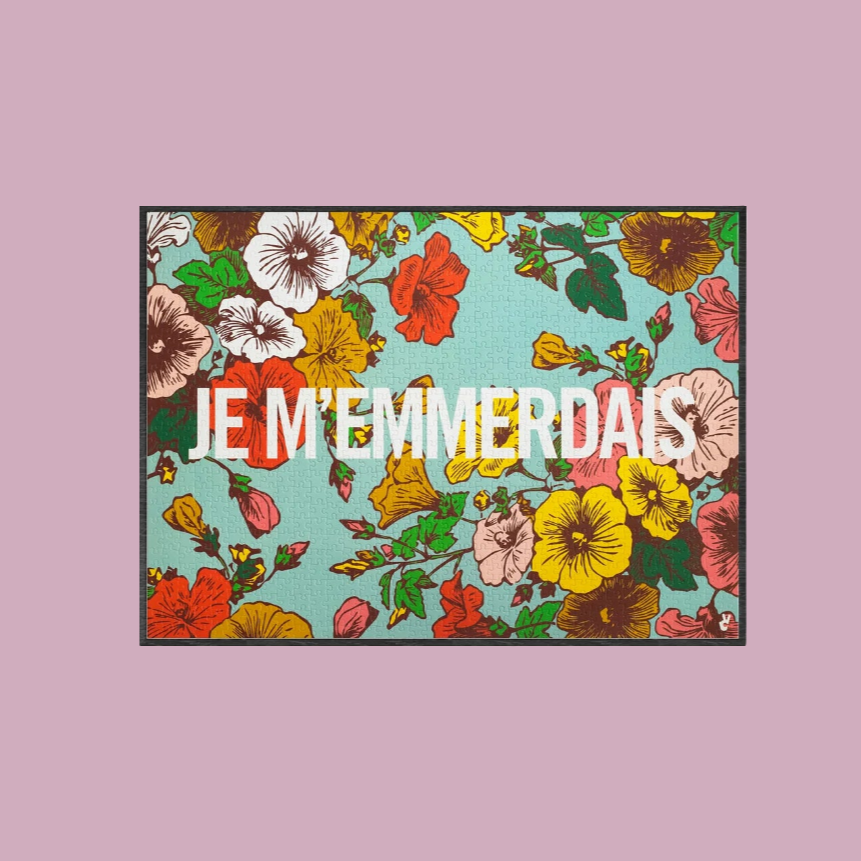 puzzle 1000 pièces je m'emmerdais