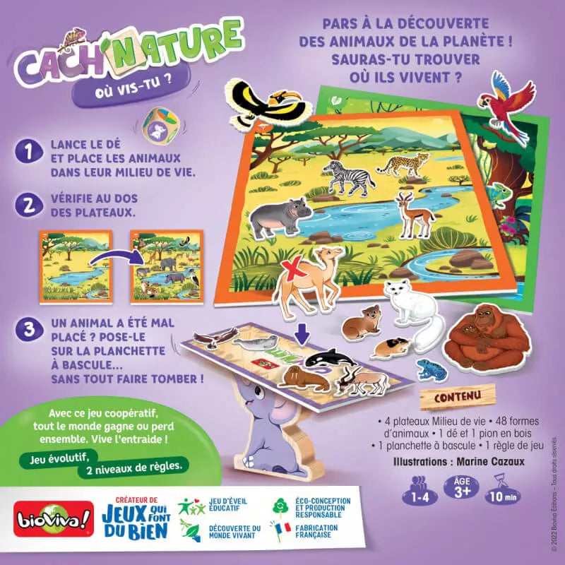 Cach'Nature - Mon premier jeu de société