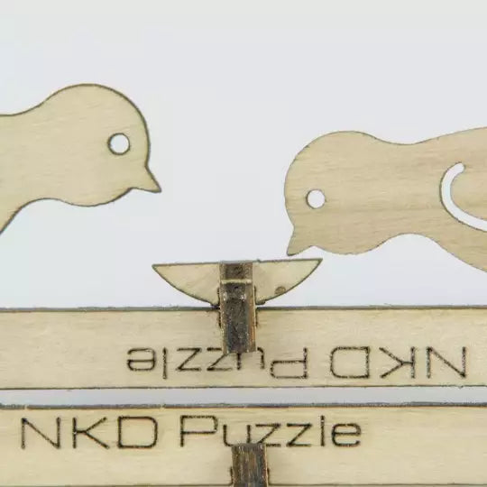 Cardkit 3D Oiseaux articulés en bois - Made in France
