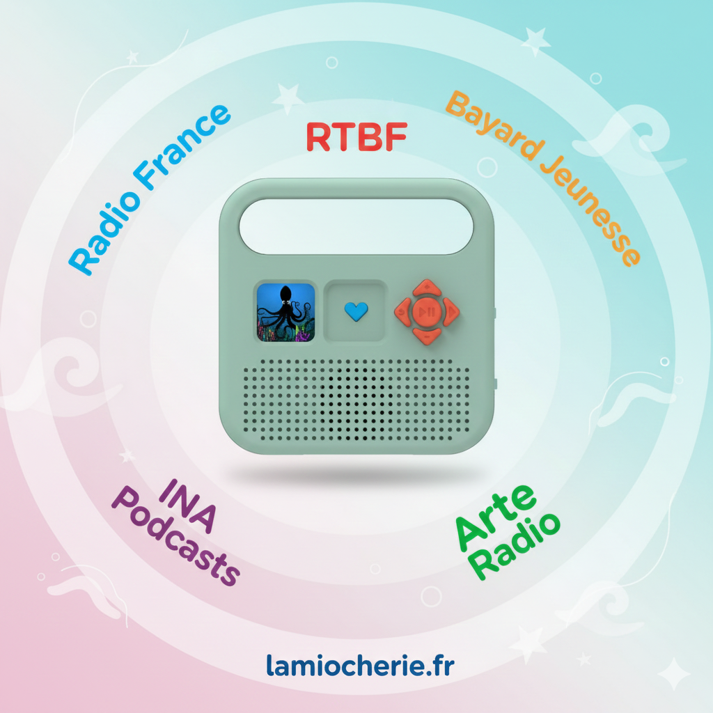 La conteuse Merlin, l'enceinte made in France des 3-12 ans