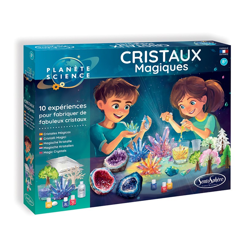 Cristaux magiques - coffret scientifique Made in France