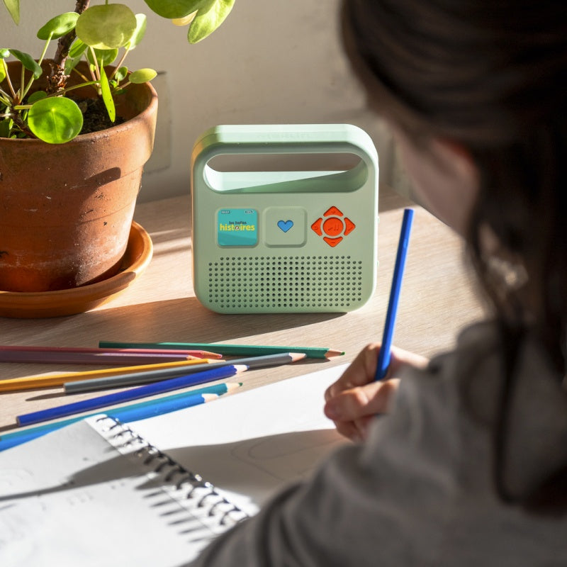 La conteuse Merlin, l'enceinte made in France des 3-12 ans