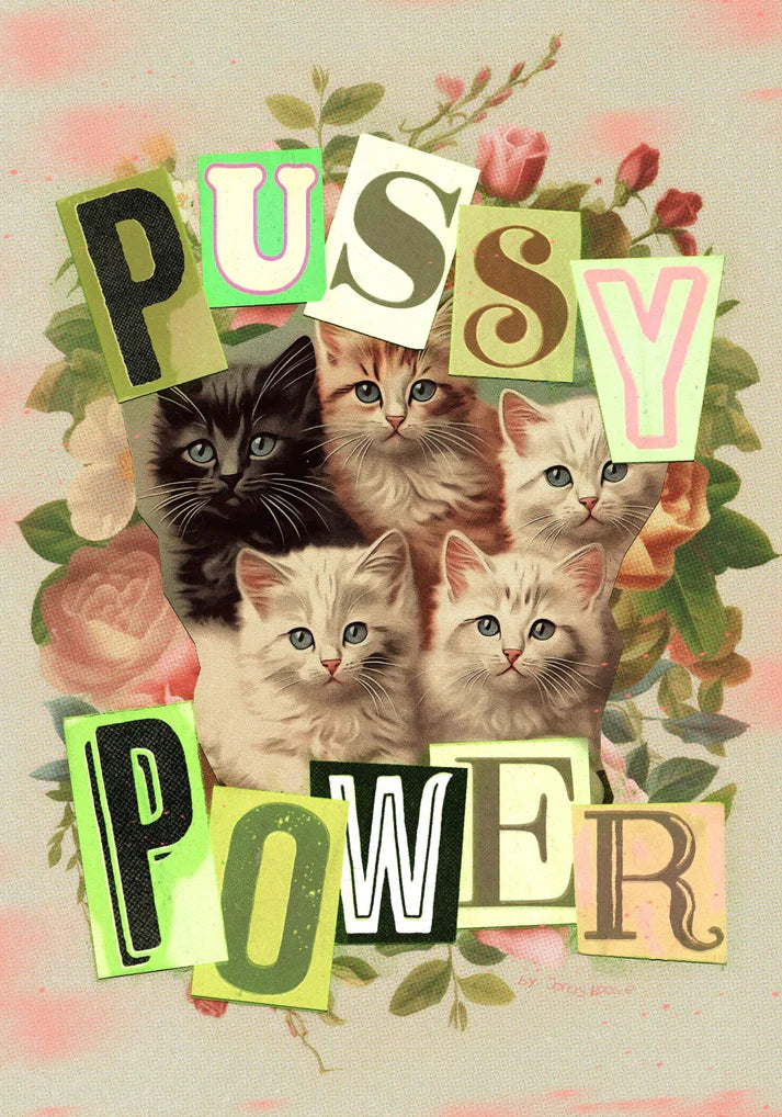 Mini Puzzle 99 pièces Made in France - Pussy Power