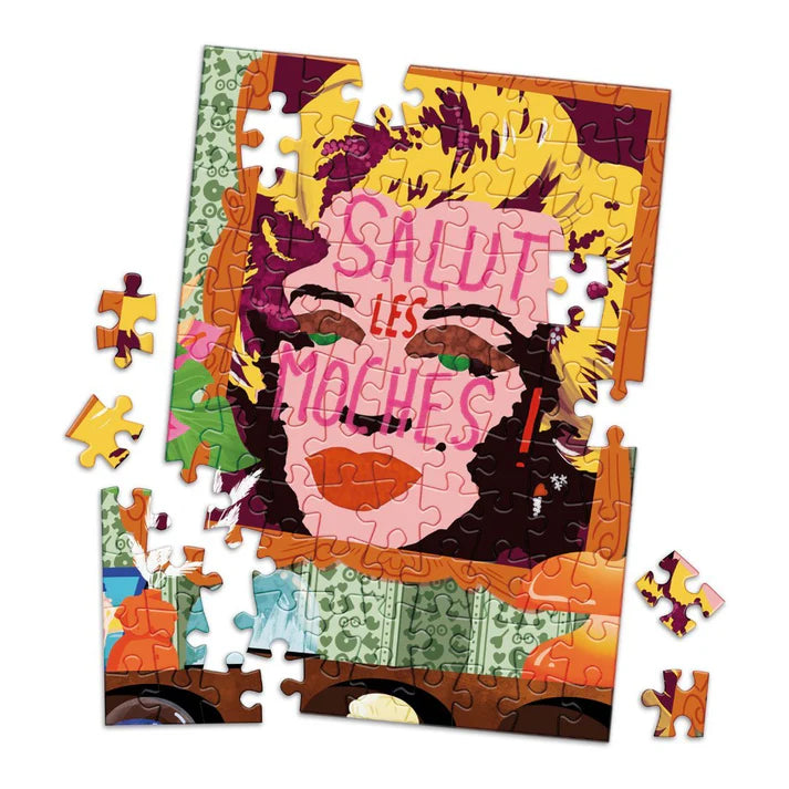 Mini Puzzle 99 pièces Made in France - Salut les moches