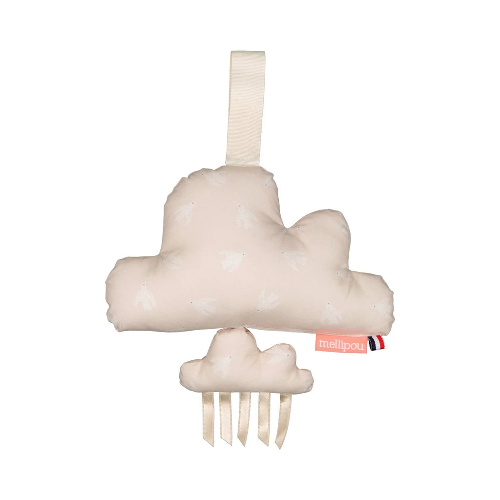 Coffret Naissance: Doudou lange et Boîte à Musique Made in France