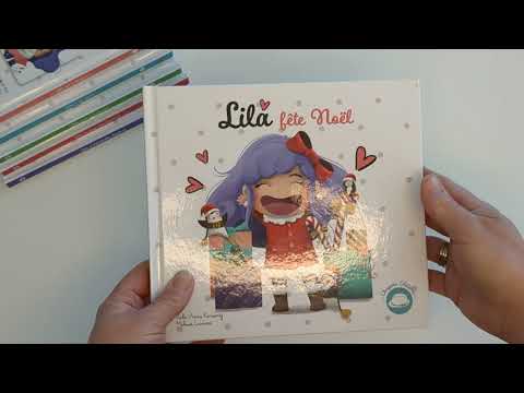 Livre Illustré Lila Fête Noël : Bébé Signe - Made in France