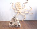 Dé en bois à jouer 🎲 simple, basique