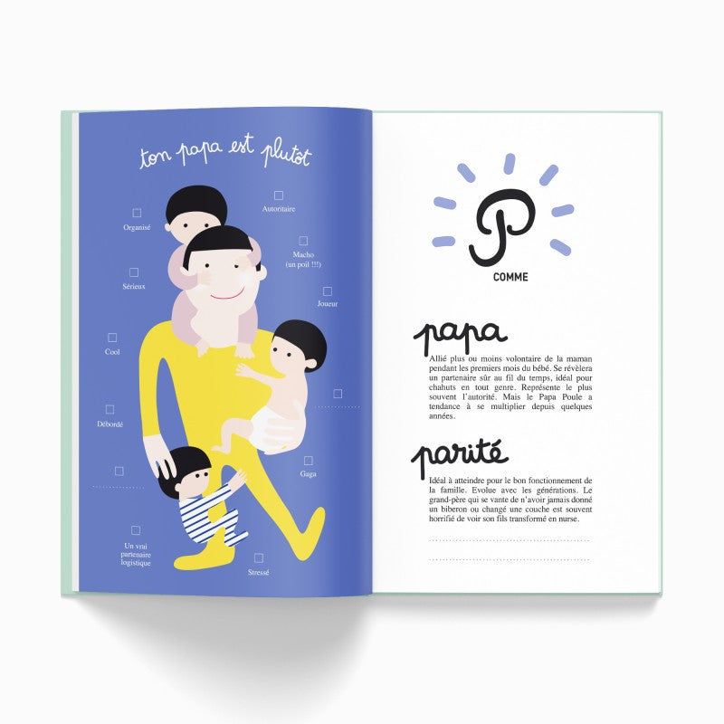 Ta première année de A à Z, livre de naissance
