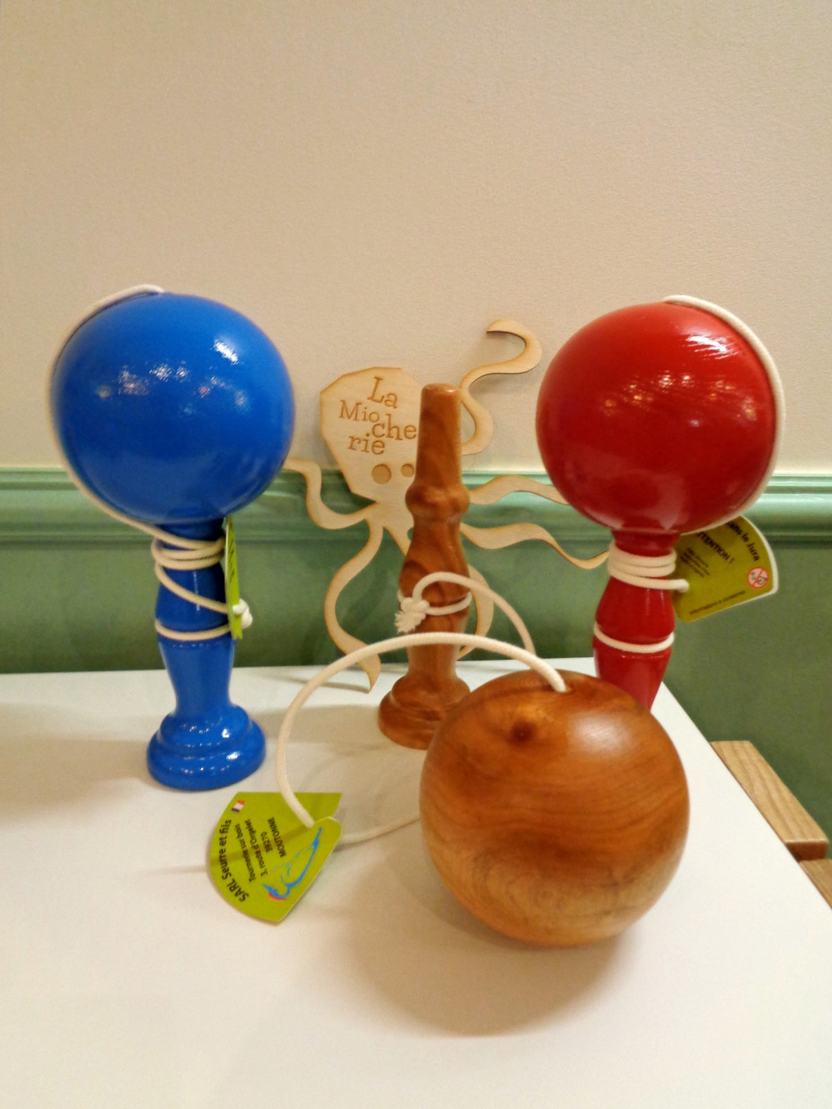 Le grand bilboquet en bois Made in France