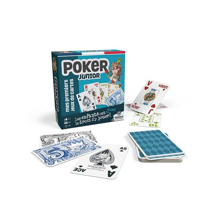 Jeu d'initiation au Poker pour enfants - Poker Junior - Made in France