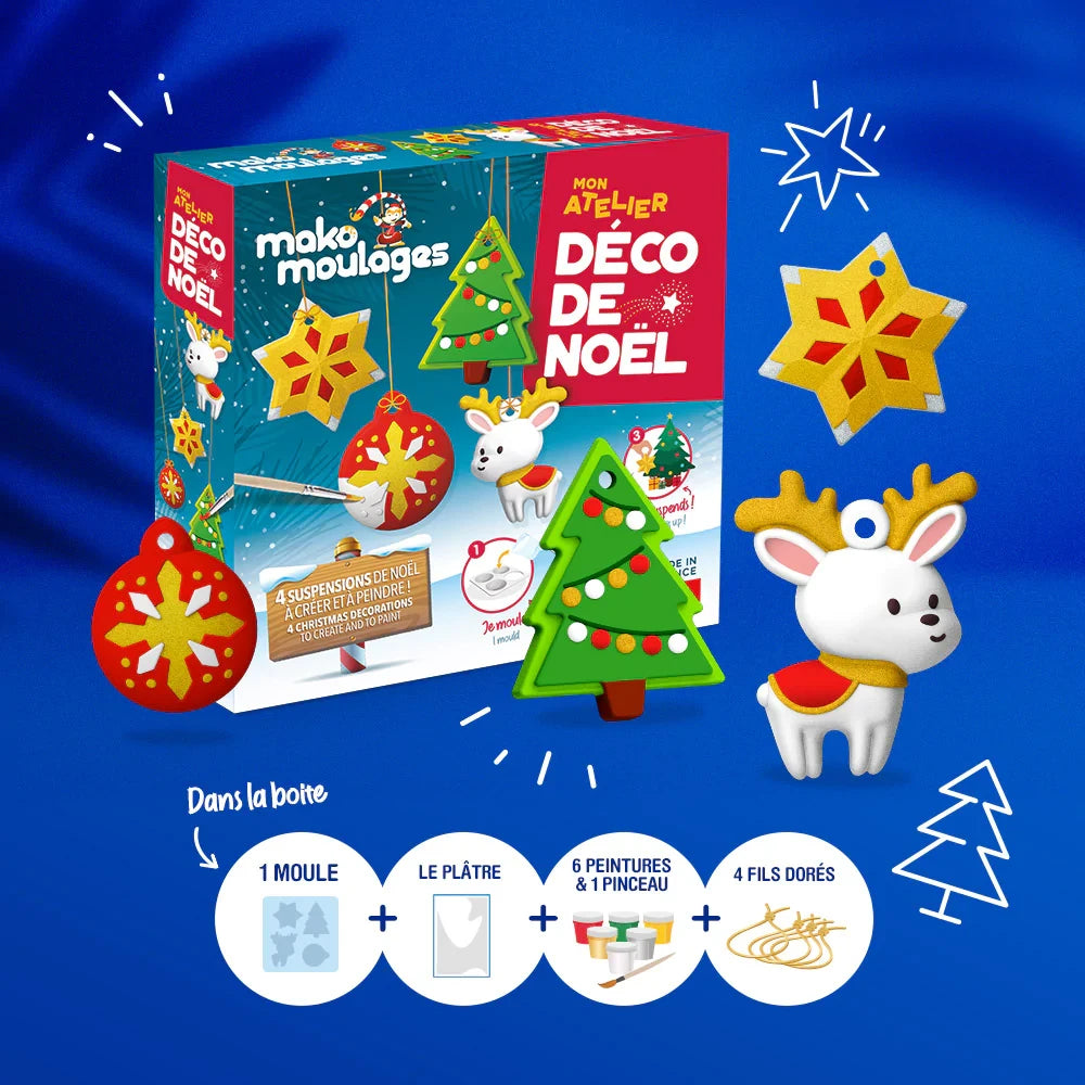 Mon Atelier Déco de Noël - Made in France - Mako Moulages