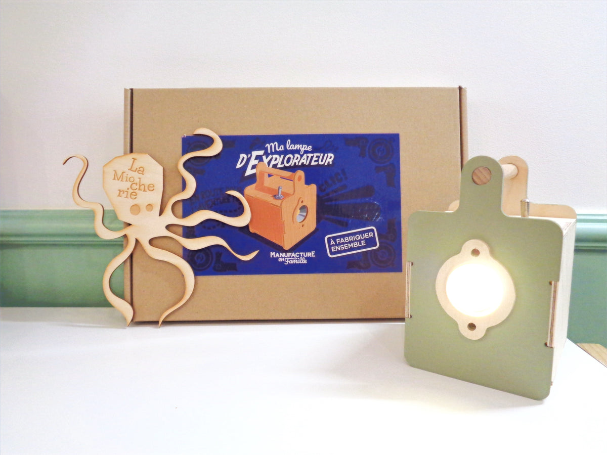 jeu éducatif en bois pour découvrir l'électricité
